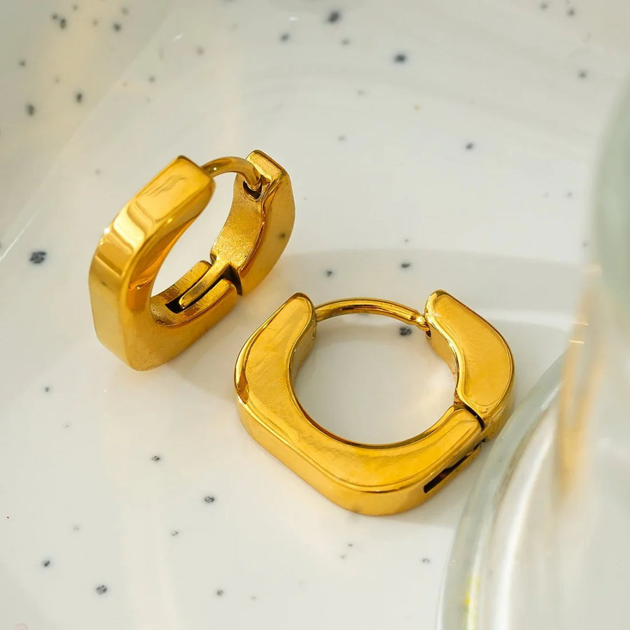 Aira Gold Hoops