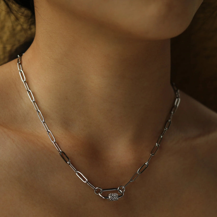 Peigi Silver Necklace